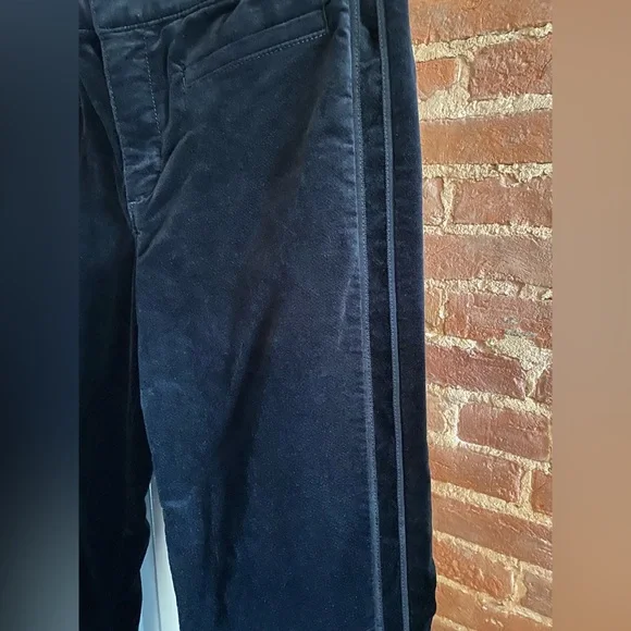 Loft Modern Velvet Tuxedo Pants - Picture 4 of 11